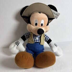Fisherman Mickey Mouse‎ 14"Plush - Disney Parks NEW with Tags